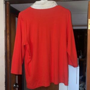 Orange Ralph Lauren shirt